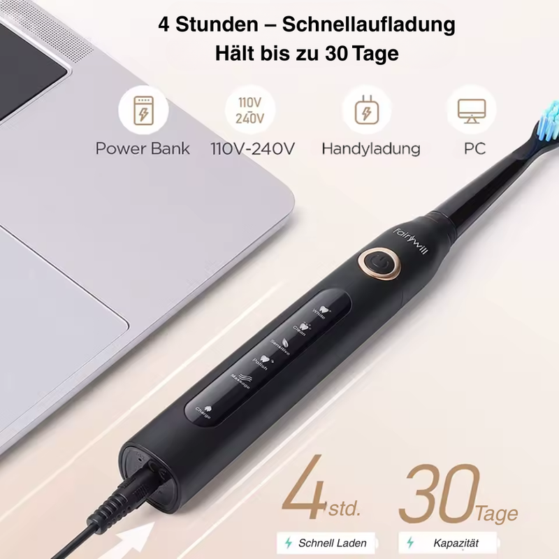 Heimwert Fairywill V1 – Professionelle Zahnreinigung mit Schalltechnologie für glattere Zähne und optimale Mundhygiene
